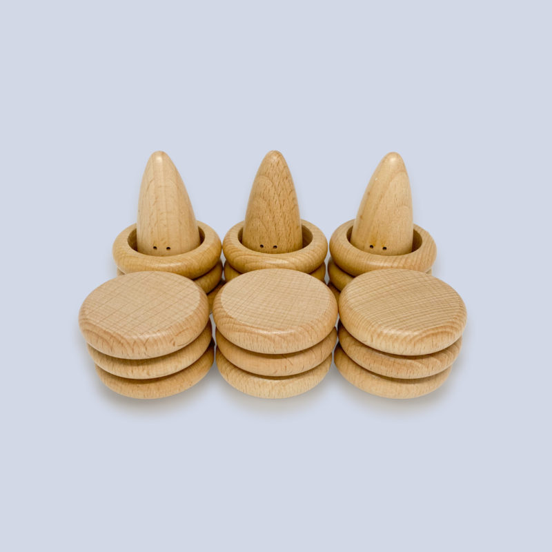 Leaves Playsets (Leaves, Rings & Coins) by Totli - Friends of K