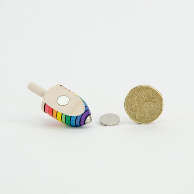 Magnet Thunderbolt Spinning Top by Mader - Friends of K