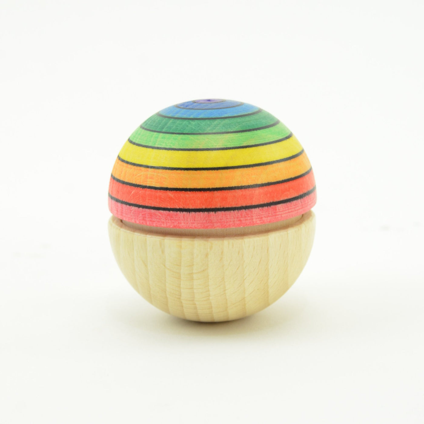 Roly Poly Wiggle Ball Rainbow by Mader - Friends of K