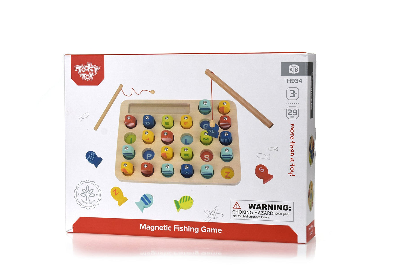 Magnetic Fishing Game with Alphabet by Tooky Toy - Friends of K