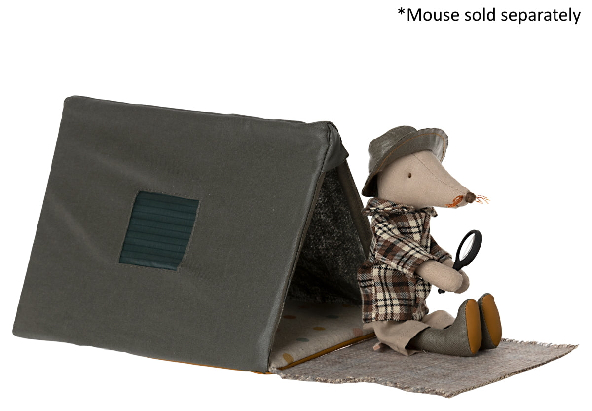 Happy Camper Single Tent Mouse by Maileg - Friends of K