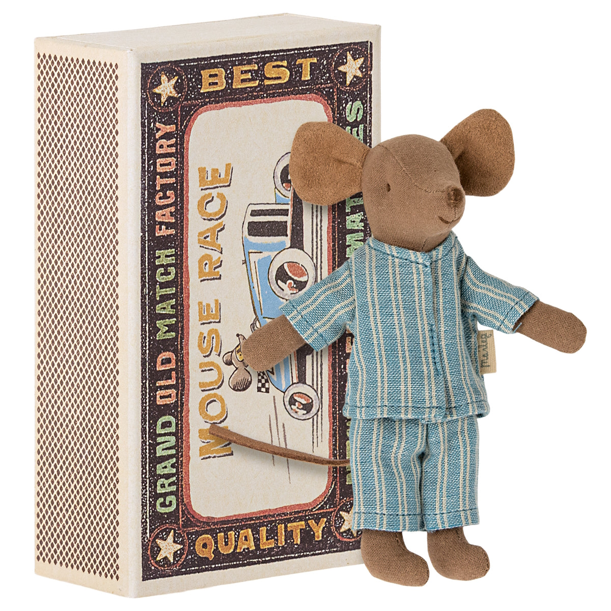 Mouse Big Brother Brown in box by Maileg - Friends of K