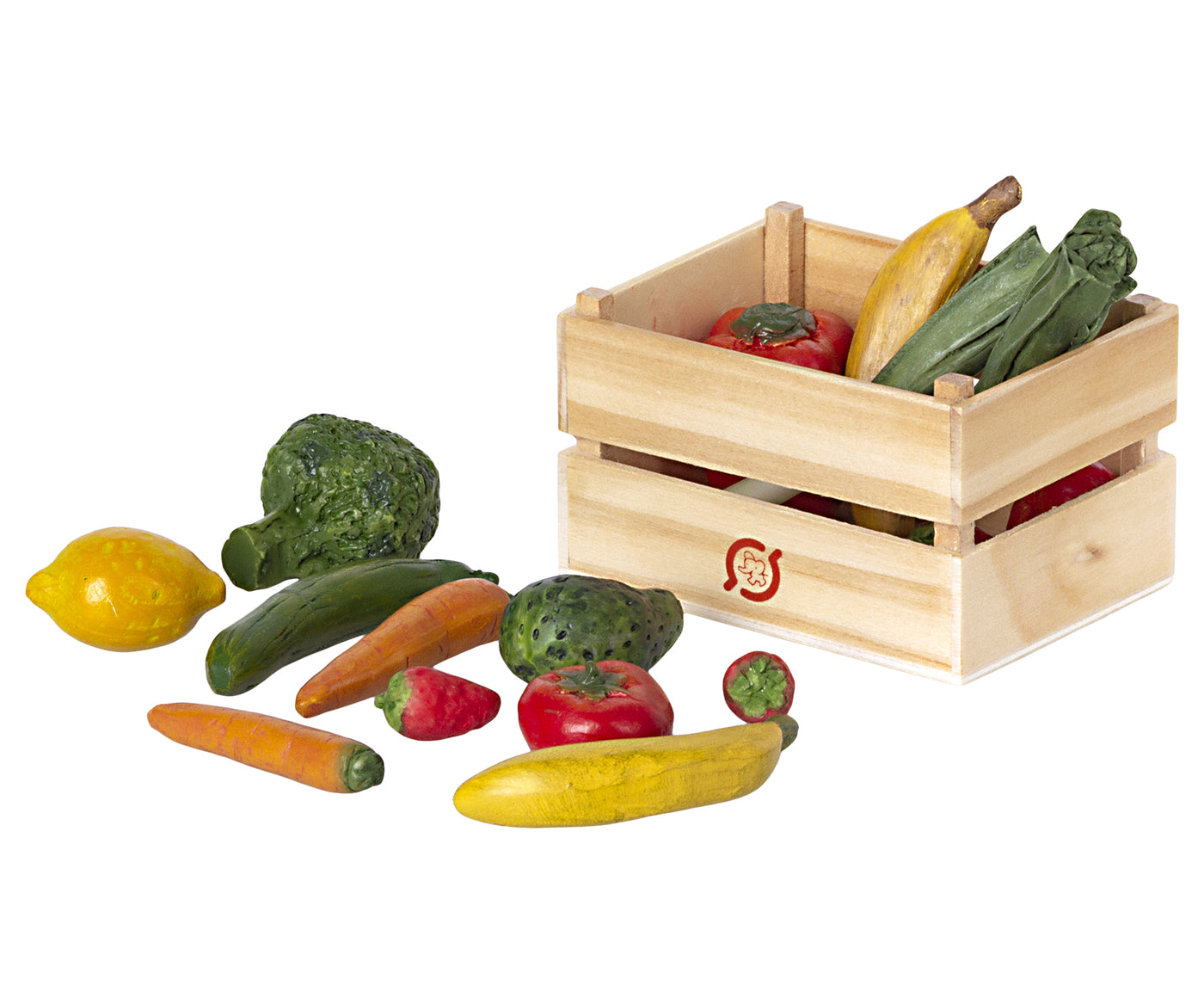 Veggies & Fruits in box by Maileg - Friends of K