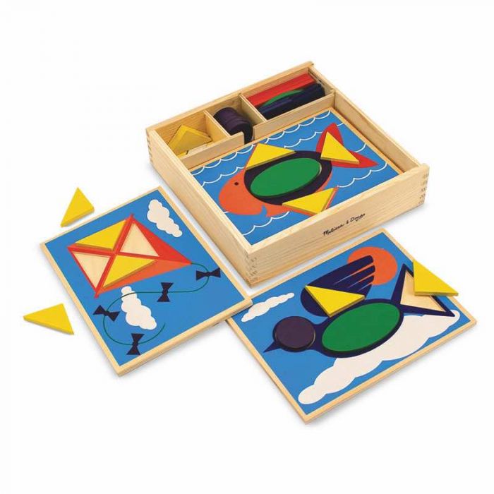 Melissa & Doug Beginner Pattern Blocks by Melissa and Doug - Friends of K