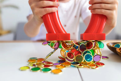 Metal Rimmed Counting Chips by Learn & Grow - Friends of K