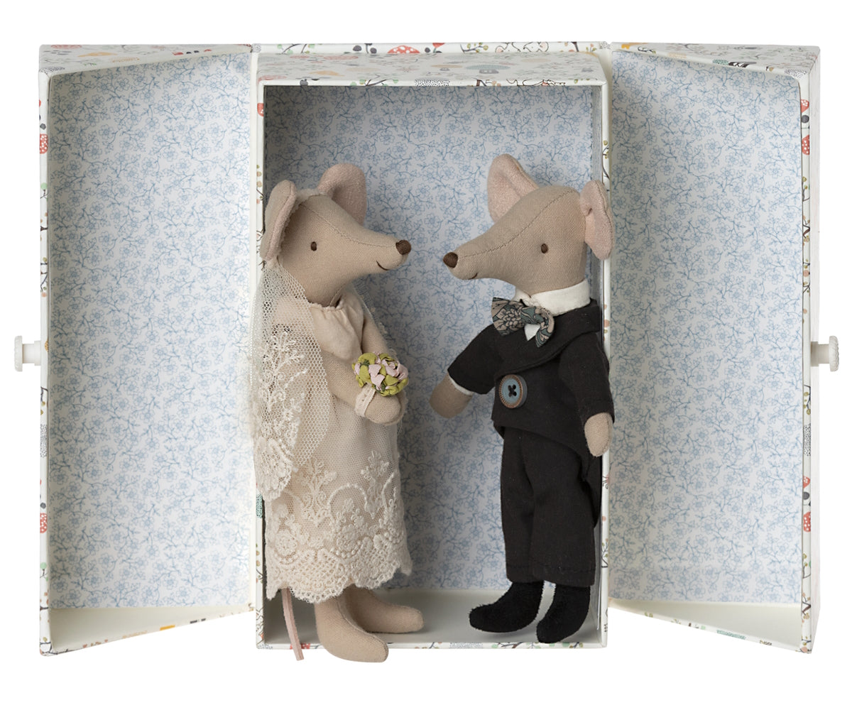 Mice Wedding Couple in Box by Maileg - Friends of K