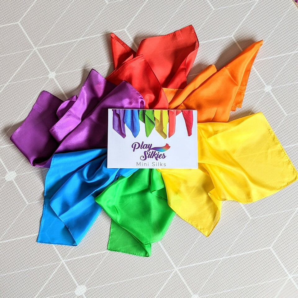 Mini Play Silks (set of 6) by Play Silkies - Friends of K