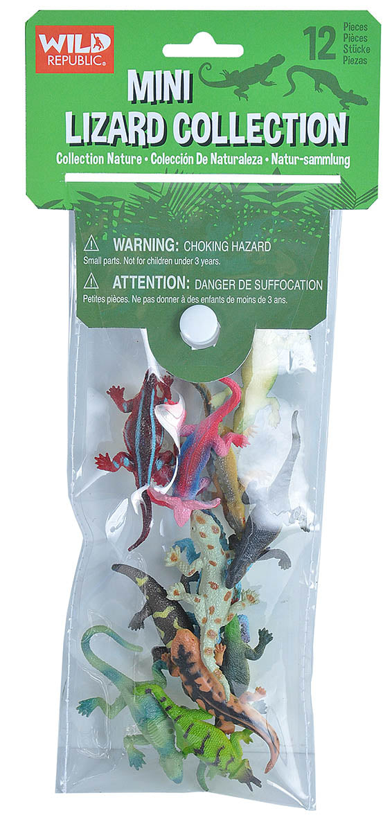 Mini Polybag Lizards by Wild Republic - Friends of K