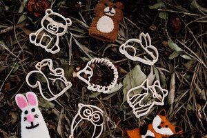 Mini Woodland Animals Eco Cutter Set by Kinfolk Pantry - Friends of K
