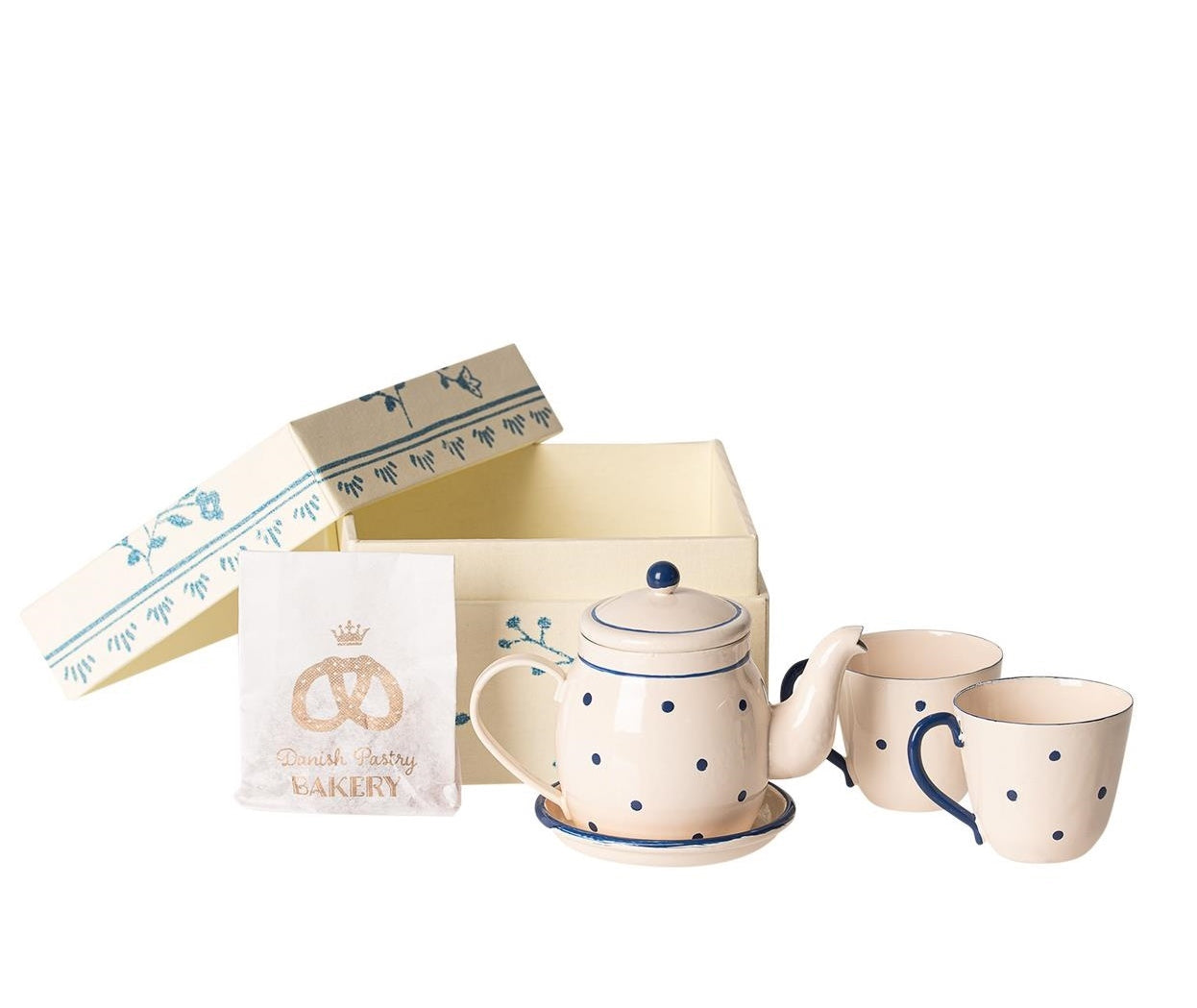 Miniature Tea & Biscuits set for 2 by Maileg - Friends of K
