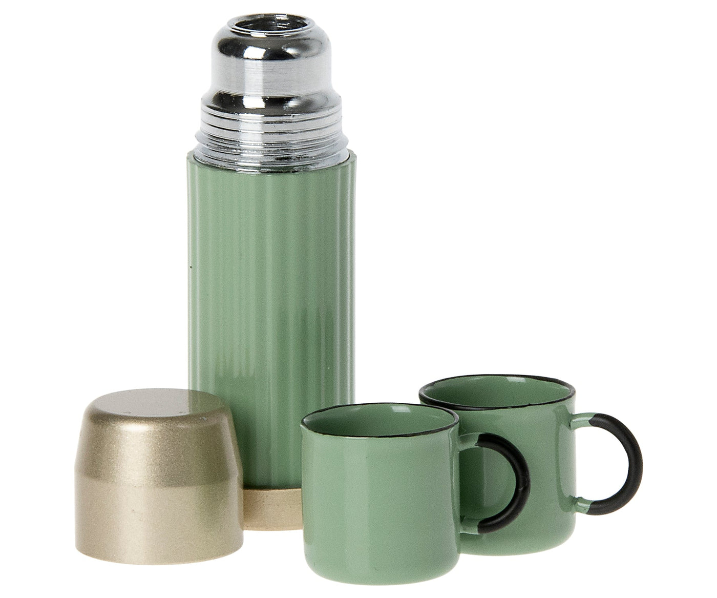 Miniature Thermos And Cups mint by Maileg - Friends of K
