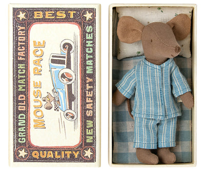 Mouse Big Brother Brown in box by Maileg - Friends of K