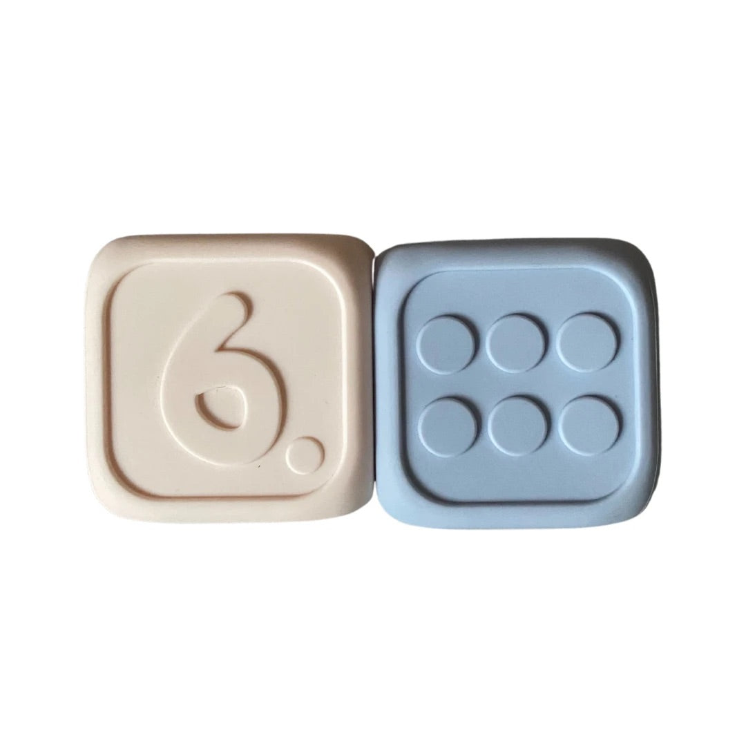 My First Dice - Blush and Snow by Jellystone - Friends of K