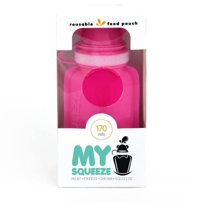 My Squeeze 170 ml - Reusable Yoghurt and Food Pouch by My Squeeze - Friends of K