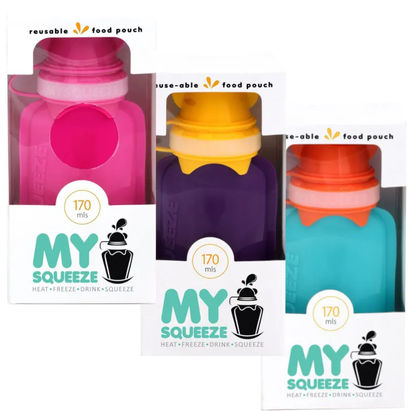 My Squeeze 170 ml - Reusable Yoghurt and Food Pouch by My Squeeze - Friends of K