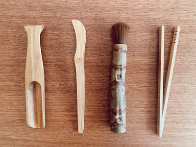 Natural Bamboo Fine Motor Tools Set by Explore Nook - Friends of K