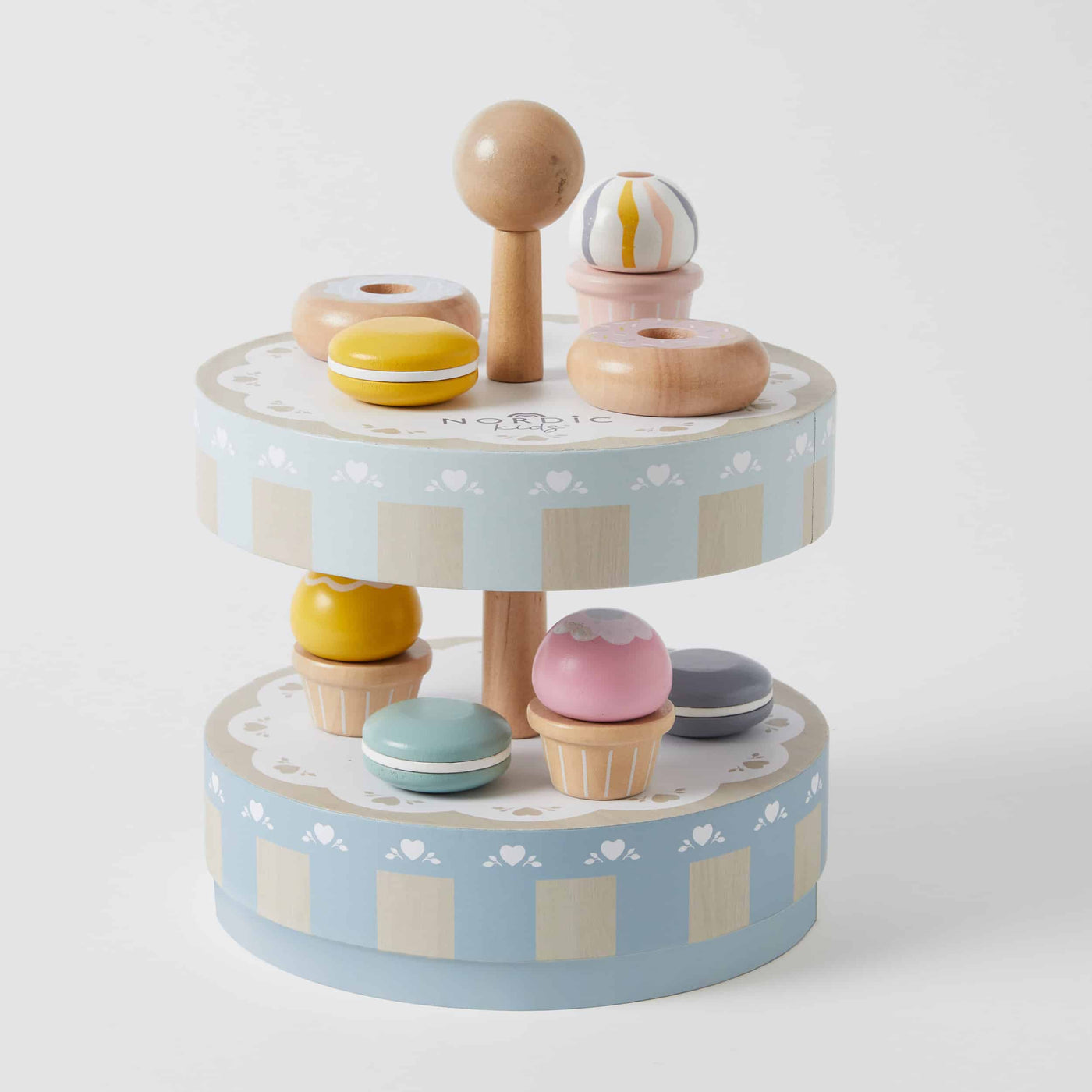 Wooden Cake Stand Set by Nordic Kids - Friends of K