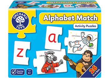 Alphabet Match 26pc Jigsaw Puzzle