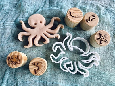 Octopus Bio Cutter by Beadie Bug Play - Friends of K