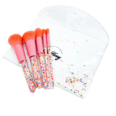 Oh Flossy | Sprinkle Makeup Brush Set by Oh Flossy - Friends of K