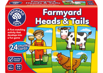 Farmyard Heads & Tails Game by Orchard Toys - Friends of K