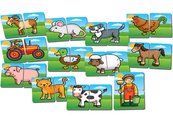 Farmyard Heads & Tails Game by Orchard Toys - Friends of K
