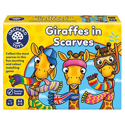 Giraffes in Scarves Game by Orchard Toys - Friends of K