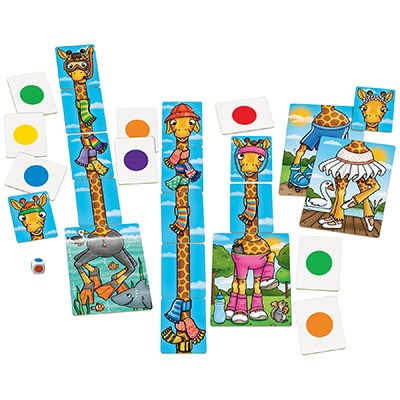Giraffes in Scarves Game by Orchard Toys - Friends of K