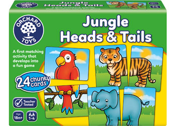 Jungle Heads & Tails Game by Orchard Toys - Friends of K