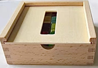 Bright Lucite Cubes (16 Piece with Tray) by Papoose - Friends of K