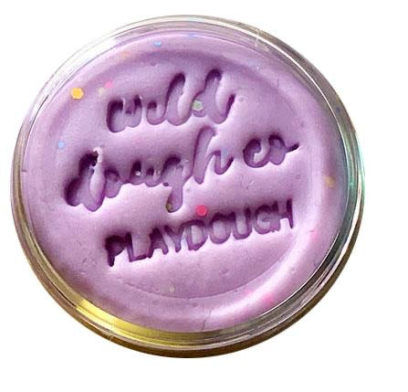 Party Purple Playdough (Bubblegum Scented) by Wild Dough Co - Friends of K