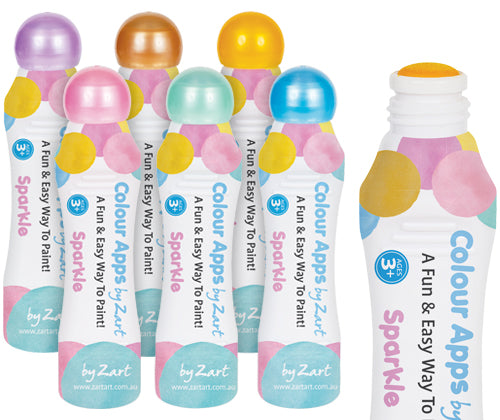Dot Markers (Colour Apps) 6 Pack - Sparkle