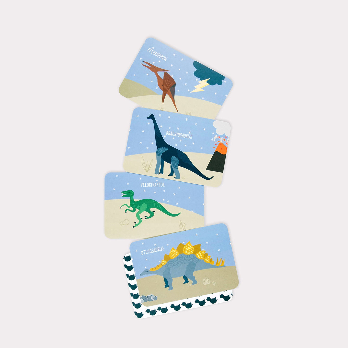 Prehistoric Snap and Memory Game by Two Little Ducklings - Friends of K