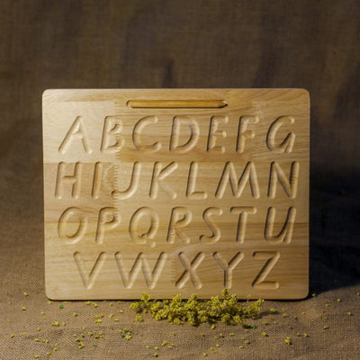 Capital Letter Tracing Board by QTOYS - Friends of K
