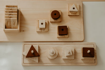 Natural Shape Sorter by QTOYS - Friends of K