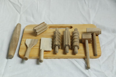 Wooden Playdough Kit by QTOYS - Friends of K