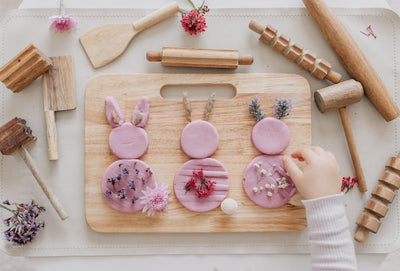 Wooden Playdough Kit by QTOYS - Friends of K