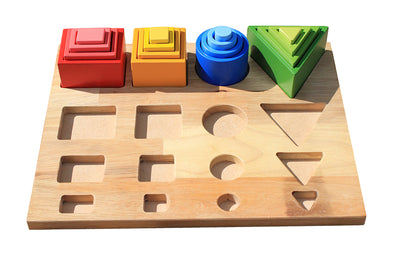 3D Sorting and Nesting Board by QTOYS - Friends of K