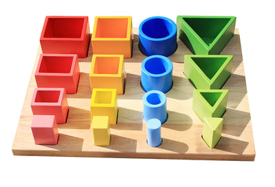 3D Sorting and Nesting Board by QTOYS - Friends of K