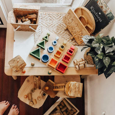 3D Sorting and Nesting Board by QTOYS - Friends of K