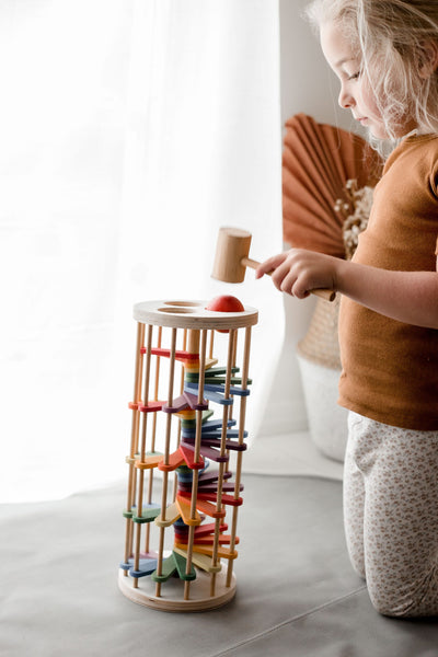 Pound a Ball Tower by QTOYS - Friends of K