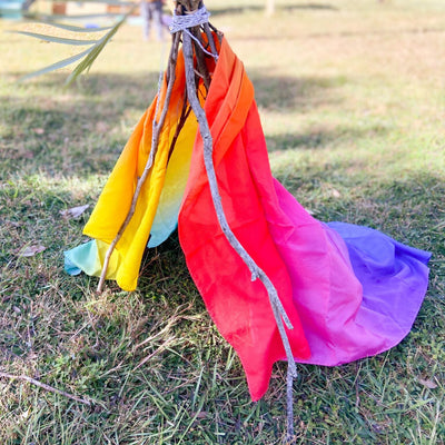 Rainbow Play Silk by Play Silkies - Friends of K