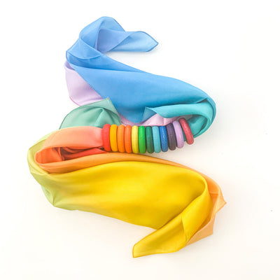 Rainbow Play Silk by Play Silkies - Friends of K