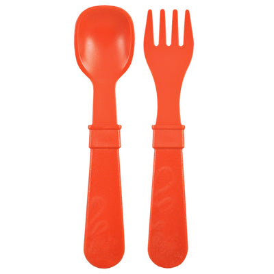 Re-Play Fork & Spoon Set (assorted colours) by Re-Play - Friends of K