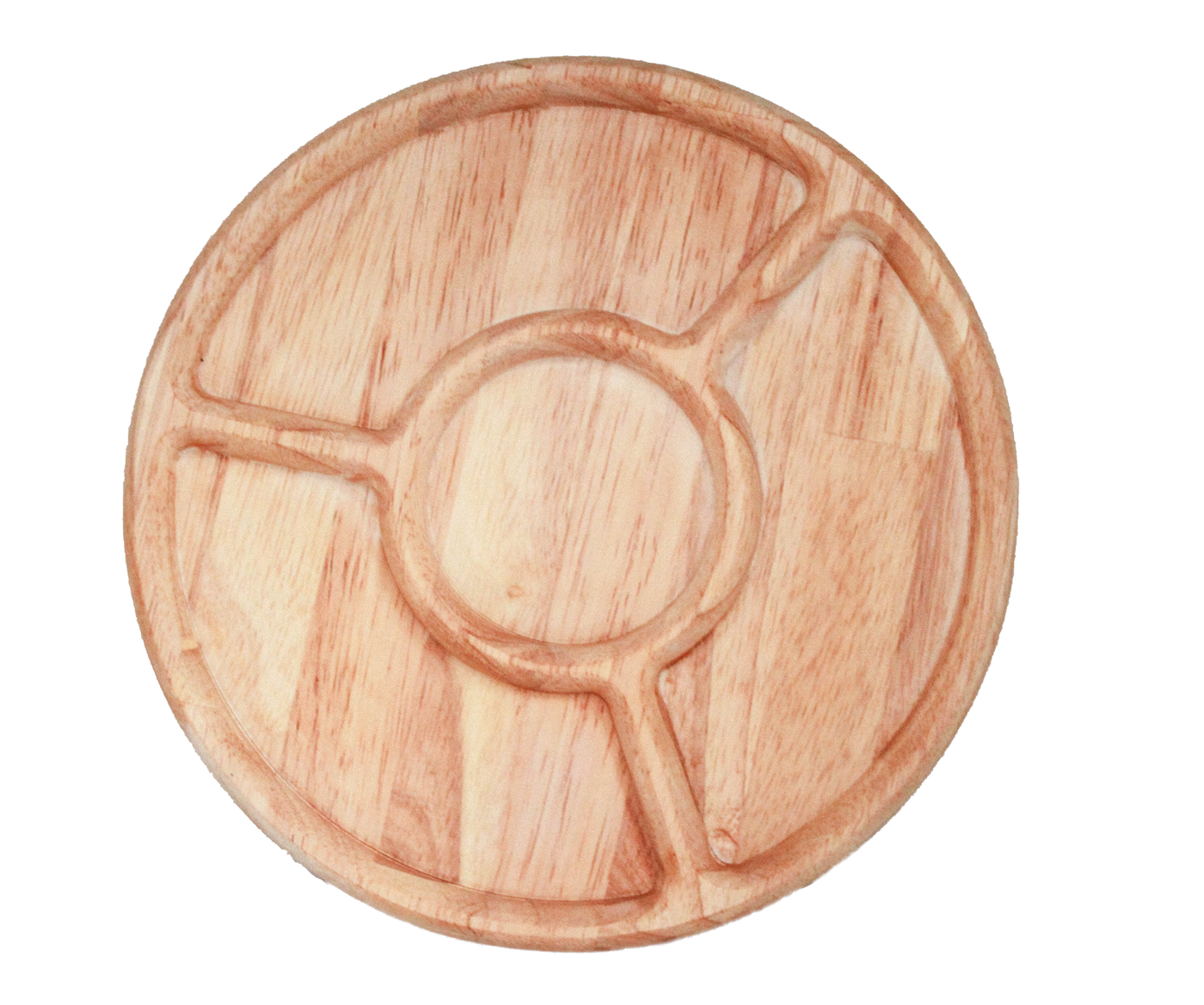 Round Divided Feeding Tray by QTOYS - Friends of K