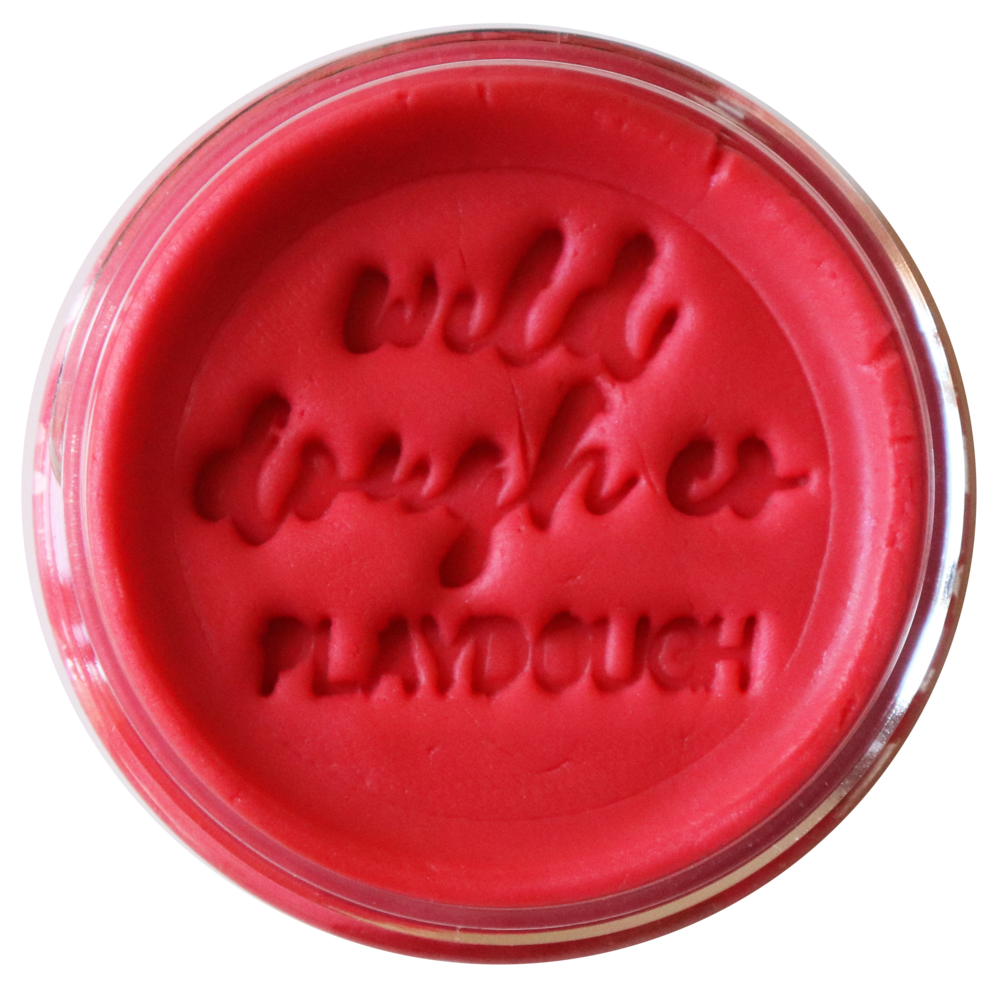 Rudolph Red Playdough (Raspberry Scented) by Wild Dough Co - Friends of K