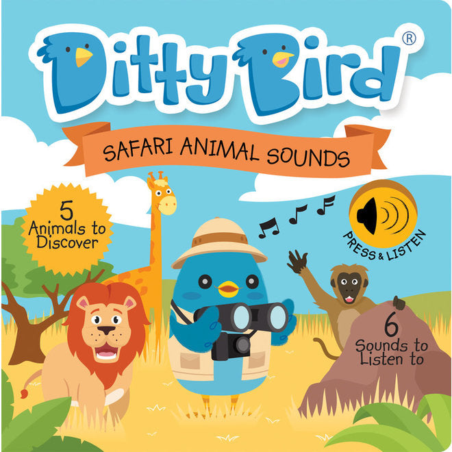 Safari Animal Sounds Board Book