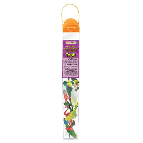 Safari Ltd | Exotic Birds Toob by Safari Ltd Toob - Friends of K