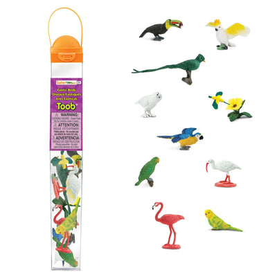 Safari Ltd | Exotic Birds Toob by Safari Ltd Toob - Friends of K