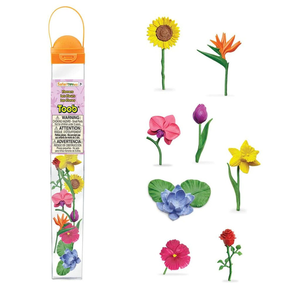 Safari Ltd | Flowers Toob by Safari Ltd Toob - Friends of K